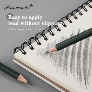 Panwenbo A5 A4 A3 24แผ่น/แพ็คสมุดสเก็ตช์ภาพศิลปะ160gsm ปราศจากกรดสำหรับ<span class=keywords><strong>เขียน</strong></span>กระดาษร่างสำหรับเด็กและผู้ใหญ่ - Product Image 4