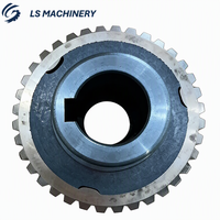 LS03-066 Kit d'engrenages à vis sans fin en acier inoxydable pour usinage CNC de précision, comprenant roue à engrenages, pièces d'engrenage et arbre à vis sans fin pour robot