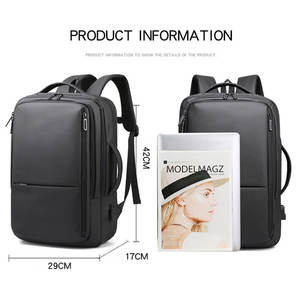 Sac à dos pour ordinateur portable de style professionnel personnalisé pour hommes, sac à dos de voyage, grande capacité, sac de sport, sac à dos de randonnée en plein air - Product Image 4