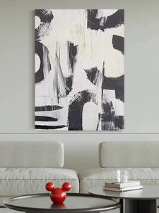 Decorazioni astratte per la casa 3D Iine Wall <span class=keywords><strong>Art</strong></span> nuovo Design dipinto a mano Texture pittura a olio su tela tecnica mista per appendere - Product Image 5