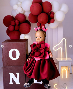 Vestido <span class=keywords><strong>de</strong></span> niña <span class=keywords><strong>de</strong></span> las flores <span class=keywords><strong>de</strong></span> tul rosa personalizado con lazo grande para primer cumpleaños, ocasión formal, vestido <span class=keywords><strong>de</strong></span> princesa <span class=keywords><strong>de</strong></span> <span class=keywords><strong>Navidad</strong></span> - Product Image 5