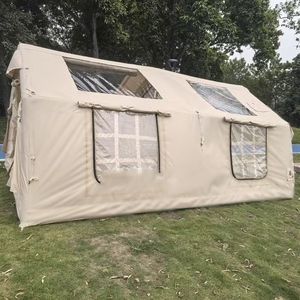 Yeni Klasik Şişme Kamp Çadırı, Geniş Glamping Çadırı, Açık Hava Kampı ve <span class=keywords><strong>Safari</strong></span> İçin Kolay Kurulum - Product Image 2