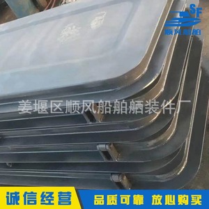 Portes simples en aluminium résistantes aux intempéries marines, quincaillerie pour bateaux avec charnières, disponibles en stock - Product Image 3