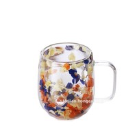 Tutup Botol Air Multifungsi Berlapis Ganda dengan Bunga Asli, Desain Kreatif, Isi Pasir Cair, dan Segel Manual untuk Berbagai Acara