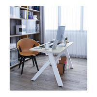 Nouveau design électrique à deux moteurs réglables en hauteur pieds de table en forme de Y table de bureau à domicile cadre de bureau debout