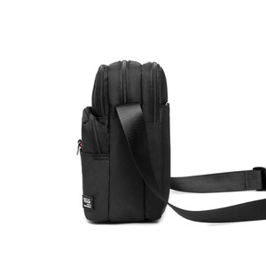 पुरुषों का फैशन वाटरप्रूफ बिजनेस क्रॉसबॉडी कंधे बैग ऑक्साइड कपड़े का सिक्का पर्स आकस्मिक यात्रा स्लिंग बैग चरित्र पैटर्न - Product Image 4