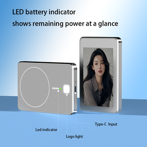 Nuevo Banco de Energía Ultrafino con Pantalla de Tinta Electrónica, 5000 mAh, Carga Inalámbrica Magnética - Product Image 6