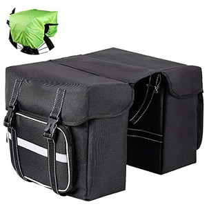 Échantillon gratuit Sacs de selle de vélo imperméables pour vélo de route à double sacoche arrière Sacs de selle de voyage Sac de selle de vélo imperméable - Product Image 3