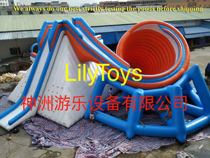 Le fabricant Lilytoys conçoit librement le plus grand jeu de sport de parc <span class=keywords><strong>aquatique</strong></span> flottant en mer pour adultes et enfants - Product Image 6