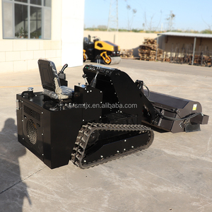 เครื่องตักดินขนาดเล็กแบบลื่นไถลการก่อสร้างทางเกษตรกรรม EPA เครื่องยนต์ติดตามด้านหน้าเครื่องหลัก PLC เชื่อถือได้ - Product Image 6