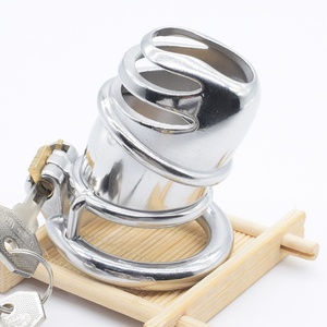 Jaula para Pene Pequeña FRRK de Acero Inoxidable, Tubo Metálico para Pene, Juguetes Sexuales para Masturbación Masculina, Funda para Pene Grande Injo para Hombres - Product Image 2