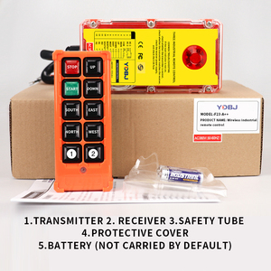 Interruptor de control remoto inteligente de radio inalámbrica para grúa industrial, 8 canales, precio de fábrica, temperatura antichoque para camiones, 1 unidad - Product Image 6