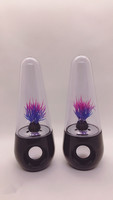 Veilleuse LED mini stéréo danse haut-parleur de fontaine d'eau