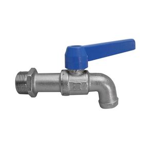 Valvola a Sfera Curva in Alluminio da 1/2\" con Leva, Struttura di Controllo Manuale per Acqua, Gas e Olio - Personalizzabile OEM - Product Image 1