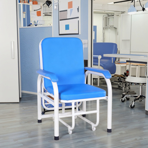 Silla de Acompañamiento Médico Plegable LK-E3 con Marco de Acero Resistente, Capacidad de Carga de 200 kg, Garantía de 2 Años para <span class=keywords><strong>Hospital</strong></span> - Product Image 4