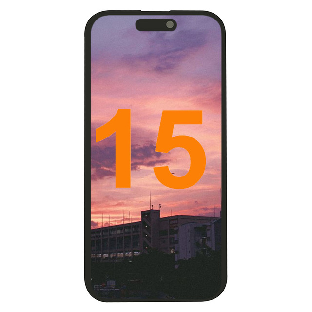 High Brightness Incell LCD Panel for iPhone 15 6.1 Inch Mobile Display Assembly with Touch Digitizer Can True Tone