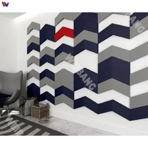 Panel Acústico Moderno de Fibra de Poliéster de Bajo VOC con Diseño Gráfico para Reducción de Ruido en Estudios de Grabación de Música Clásica Italiana - Product Image 1