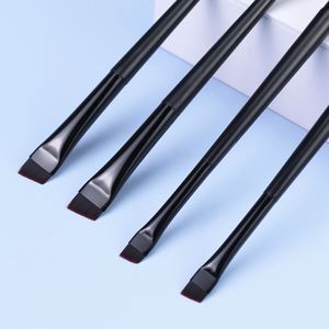 Pincel Delineador de Ojos Ultrafino Ulikeke, Doble Cabeza Plana, Pincel para Párpados de Pelo Suave, Pincel para Cejas con Cabeza Biselada - Product Image 2