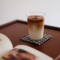 Vente en gros de gobelets en verre borosilicate de haute qualité 280ml/300ml/350ml/420ml, tasse à café de qualité supérieure - Style vintage