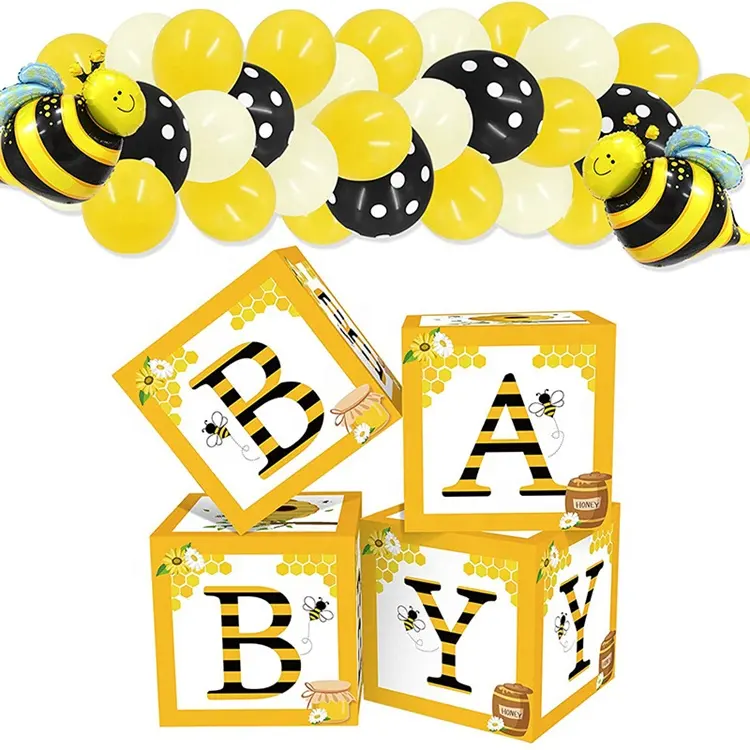 Safari Dschungel tiere Baby party Dekorationen Erste Geburtstags feier Atmosphäre Arrangement Box EINE Ballon box