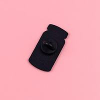 Broches en métal en gros, épingles de mode avec la phrase « L'autisme est une différence neurodéveloppementale, pas une maladie », accessoires