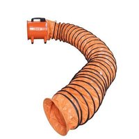 Tuyau de ventilation flexible rétractable en PVC industriel pour la climatisation HVAC, les gymnases, les aéroports, les parcs