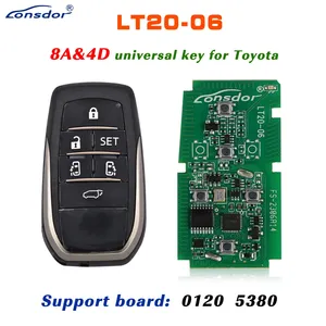 Lonsdor LT20-06 8A+4D Placa de Control para Llave Inteligente de Coche # 5380,0120 para Toyota Previa Alphard Vellfire para K518ISE K518S KH100+ - Product Image 6