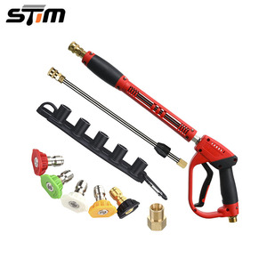 Stim M22 High Pressure Water Gun 5000Psi Copper Nozzle <b>Car</b> Wash Cleaner - Product Image 1