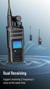 新しいTK11(5) アナログ双方向ラジオ999チャンネルトランシーバーNOAAバンドクロスバンドインターホン周波数メーター - Product Image 6