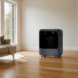 Sèche-linge compact 3 kg à ventilation, en acier inoxydable, contrôle automatique, écran LED, classe d'efficacité énergétique, usage domestique - Product Image 2