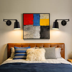 Lámparas de Pared de Hierro Ajustables en Ángulo para Sala de Estar, Personalizadas, de Lujo, Minimalistas, para Dormitorio, Cabecera, Interior del Hogar - Product Image 3