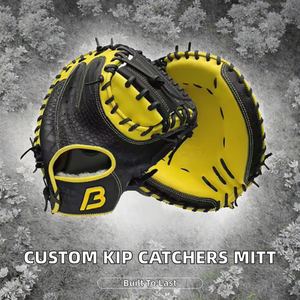 Gants de baseball pour adultes gauchers 2026 Custom Professional Razorts International RBG-002 légers et durables en cuir de kip - Product Image 2