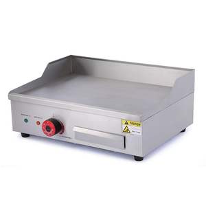 Plancha Eléctrica Comercial de Doble Cara para Hamburguesas, de Alta Resistencia, para Injera Etíope, Anjero Somalí, Crepas, Plancha Doble para Helados - Product Image 6