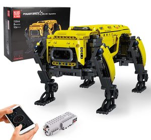 <span class=keywords><strong>Jouet</strong></span> éducatif programmable STEM Mould <span class=keywords><strong>King</strong></span> RC 15066S 15075S 15067S 15077 <span class=keywords><strong>Robot</strong></span> <span class=keywords><strong>Chien</strong></span>, modèle en plastique, cadeau éducatif - Product Image 2
