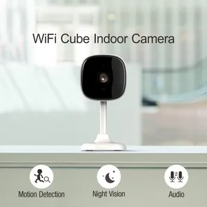 Camera Tuya Ultra HD An Ninh Thông Minh Nhỏ Nhất Không Dây Gói 1080 Camera CCTV Trong Nhà Wifi Hình Khối Cho Ngôi Nhà