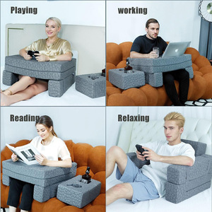 Du Babo Memory Foam Reading Pillow Rectangle Slow Rebound Bed Armrest Pillow <b>For</b> Gaming And Reading - Product Image 4