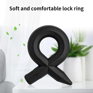 Anillo Vibrador <span class=keywords><strong>de</strong></span> Silicona Ultra Grueso y Elástico para Pene, Productos Sexuales Reutilizables, Anillo para Pene con Vibración para Hombres, Herramientas <span class=keywords><strong>de</strong></span> Placer Sexual Masculino - Product Image 2