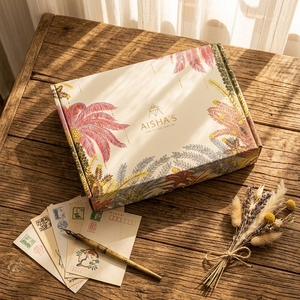Boîtes en papier écologiques personnalisées, imperméables, <span class=keywords><strong>avec</strong></span> doublure en éponge pour l'emballage de vêtements, de chaussettes et de mouchoirs - Solutions d'étiquetage tout-en-un - Product Image 5