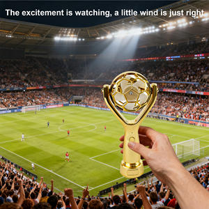 Ventilateur portable USB rechargeable créatif pour la Coupe du Monde de football 2026, mini ventilateur de bureau - Product Image 6