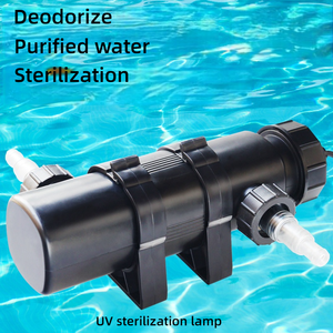 Stérilisateur <span class=keywords><strong>UV</strong></span> Atman 220V <span class=keywords><strong>pour</strong></span> <span class=keywords><strong>aquarium</strong></span>, lampe de purification d'eau externe <span class=keywords><strong>pour</strong></span> le contrôle des algues et des odeurs dans les aquariums de poissons de récif corallien - Product Image 5