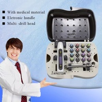 Kit chirurgical d'implants dentaires électriques XIEJIAN - Certifié CE/ISO, garantie 1 an, Classe I, 16 tournevis et clé dynamométrique électrique
