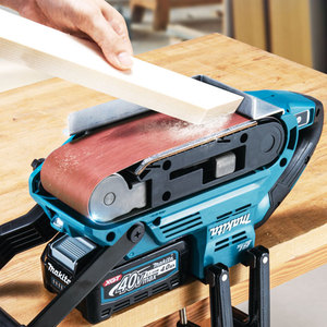 Ponceuse à bande sans fil Makita 3,6 V avec batterie au lithium rechargeable, modèle BS001G, outil pour le travail du bois - Product Image 2