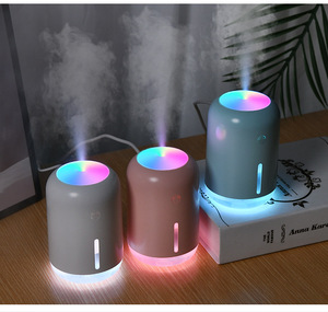 260mL LED Plastic <b>Humidifier</b> with Humidistat Cute Portable Electric for Home & Hotel Use 1 Year Warranty - Product Image 6