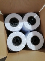 Rollo de Papel para Plotter de 80 g/m², 91,4 cm x 50 metros, Papel para Plotter de Inyección de Tinta para Impresora Plotter