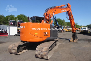 Excavadora de Orugas Mediana Usada Hitachi ZX135US de 13.5 Toneladas, ZX135US ZX55 Hidráulica con Motor y Componentes de Bomba - Product Image 5
