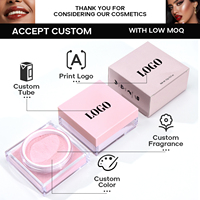 Poudre Fixatrice Libre Végétalienne Rose Haute Qualité FPS 30 Sans Talc Contrôle du Sébum Mat Imperméable Cosmétique Maquillage Marque Privée