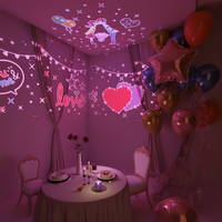 Lampe de nuit LED moderne TSINYE pour enfants, projecteur d'étoiles, cadeaux pour filles, tout-petits, machine à sons, lampes de table, lampe de projection