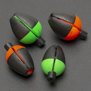 <span class=keywords><strong>Flotteur</strong></span> de pêche transfrontalier à longue portée en EVA, elliptique, de style européen, à haute flottabilité, pour la pêche en dérive - Product Image 2