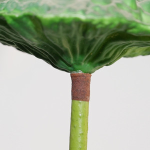 Brinquedo Sensorial Ecológico de Lótus Artificial Realista Grande com Sementes para Decoração de Halloween, Formatura e Casa, 85 cm Verde - Product Image 4