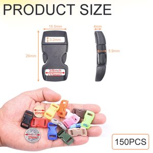 Ky <span class=keywords><strong>3</strong></span>/8 "Custom Size Plastic Groothandel Plastic Quick Side Release Gekleurde Quick Gespen Hoge Kwaliteit Hond Kraag Gesp - Product Image 3